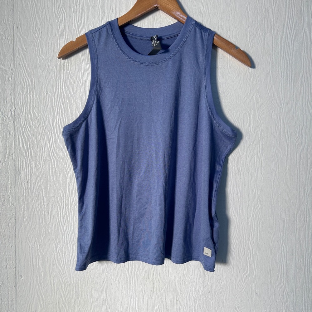 Vuori Energy Tank Top Womens Medium Blue Quartz Sleeveless VW1156 NWOT